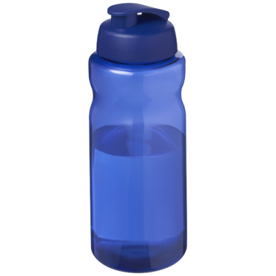 H2O ACTIVE® ECO BIG BASE 1 LITRE FLIP LID SPORTS BOTTLE in Blue & Blue