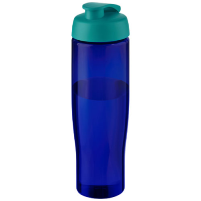 H2O ACTIVE® ECO TEMPO 700 ML FLIP LID SPORTS BOTTLE in Aqua & Blue