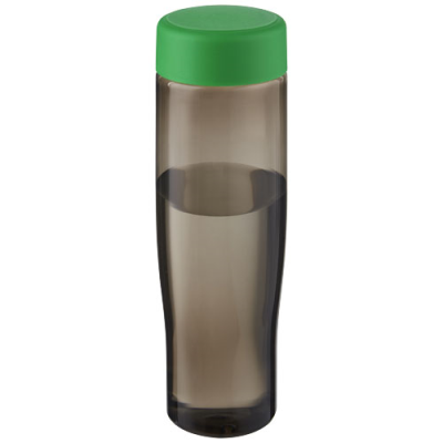 H2O ACTIVE® ECO TEMPO 700 ML SCREW CAP WATER BOTTLE in Green & Charcoal