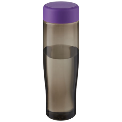 H2O ACTIVE® ECO TEMPO 700 ML SCREW CAP WATER BOTTLE in Purple & Charcoal