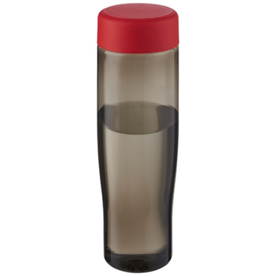 H2O ACTIVE® ECO TEMPO 700 ML SCREW CAP WATER BOTTLE in Red & Charcoal