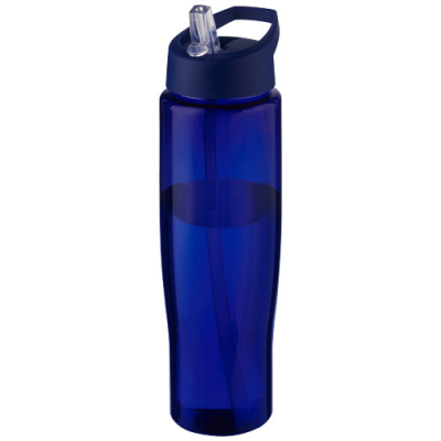 H2O ACTIVE® ECO TEMPO 700 ML SPOUT LID SPORTS BOTTLE in Blue & Blue