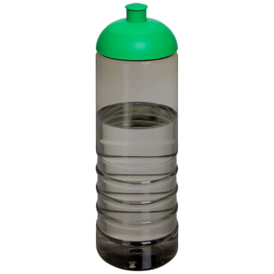 H2O ACTIVE® ECO TREBLE 750 ML DOME LID SPORTS BOTTLE in Charcoal & Green