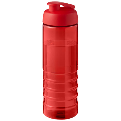 H2O ACTIVE® ECO TREBLE 750 ML FLIP LID SPORTS BOTTLE in Red & Red