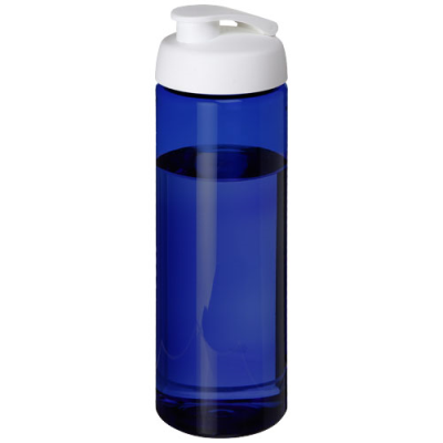 H2O ACTIVE® ECO VIBE 850 ML FLIP LID SPORTS BOTTLE in Blue & White