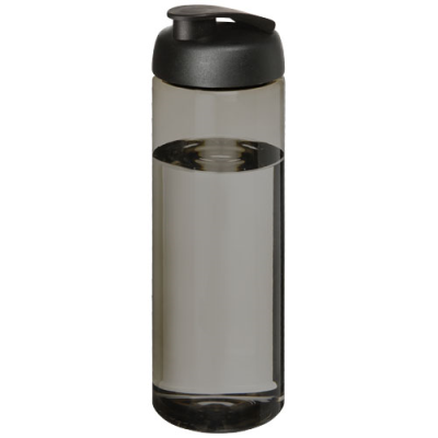 H2O ACTIVE® ECO VIBE 850 ML FLIP LID SPORTS BOTTLE in Charcoal & Solid Black