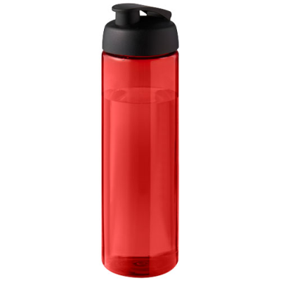 H2O ACTIVE® ECO VIBE 850 ML FLIP LID SPORTS BOTTLE in Red & Solid Black