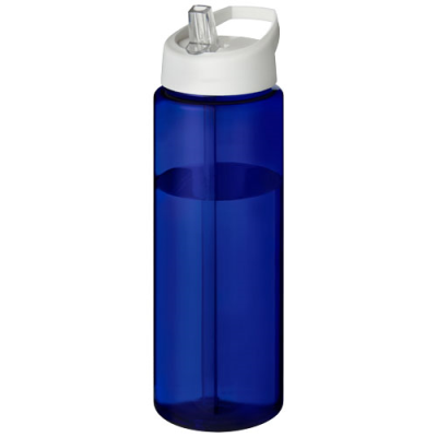 H2O ACTIVE® ECO VIBE 850 ML SPOUT LID SPORTS BOTTLE in Blue & White