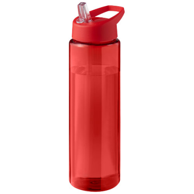 H2O ACTIVE® ECO VIBE 850 ML SPOUT LID SPORTS BOTTLE in Red & Red