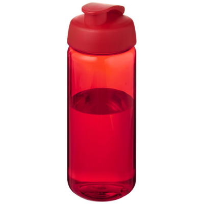 H2O ACTIVE® OCTAVE TRITAN™ 600 ML FLIP LID SPORTS BOTTLE in Red & Red