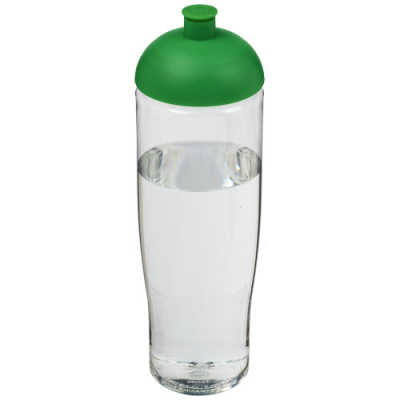 H2O ACTIVE® TEMPO 700 ML DOME LID SPORTS BOTTLE in Clear Transparent & Green