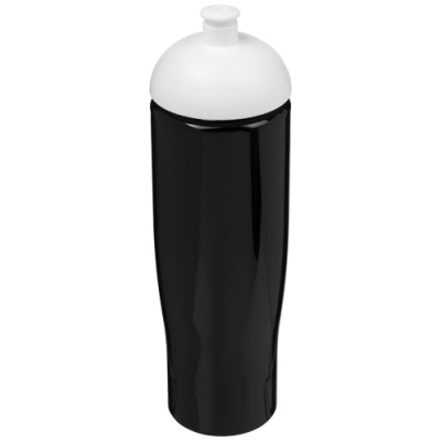 H2O ACTIVE® TEMPO 700 ML DOME LID SPORTS BOTTLE in Solid Black & White