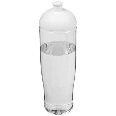 H2O ACTIVE® TEMPO 700 ML DOME LID SPORTS BOTTLE in Transparent & White