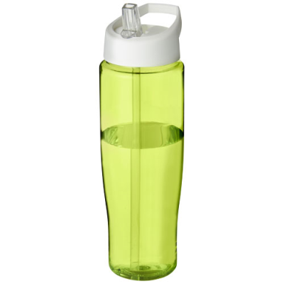 H2O ACTIVE® TEMPO 700 ML SPOUT LID SPORTS BOTTLE in Lime & White