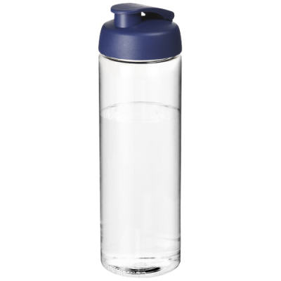 H2O ACTIVE® VIBE 850 ML FLIP LID SPORTS BOTTLE in Transparent & Blue