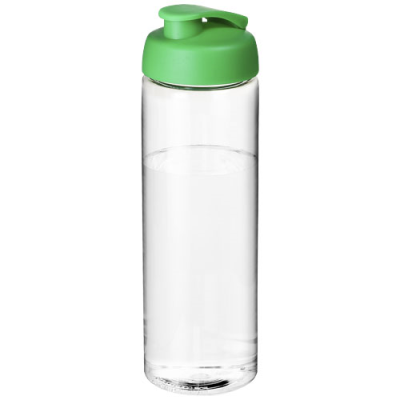 H2O ACTIVE® VIBE 850 ML FLIP LID SPORTS BOTTLE in Transparent & Green