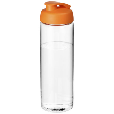 H2O ACTIVE® VIBE 850 ML FLIP LID SPORTS BOTTLE in Transparent & Orange