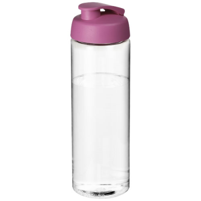 H2O ACTIVE® VIBE 850 ML FLIP LID SPORTS BOTTLE in Transparent & Pink