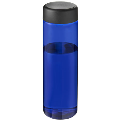 H2O ACTIVE® VIBE 850 ML SCREW CAP WATER BOTTLE in Blue & Solid Black