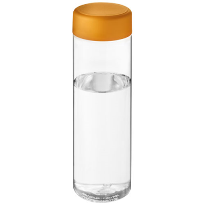 H2O ACTIVE® VIBE 850 ML SCREW CAP WATER BOTTLE in Clear Transparent & Orange