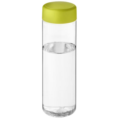 H2O ACTIVE® VIBE 850 ML SCREW CAP WATER BOTTLE in Transparent & Lime