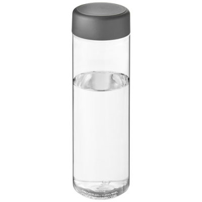 H2O ACTIVE® VIBE 850 ML SCREW CAP WATER BOTTLE in Transparent & Storm Grey