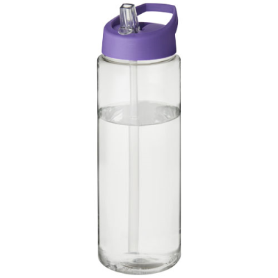 H2O ACTIVE® VIBE 850 ML SPOUT LID SPORTS BOTTLE in Transparent & Purple