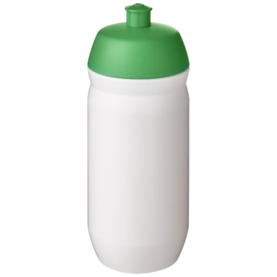 HYDROFLEX™ 500 ML SQUEEZY SPORTS BOTTLE in Green & White