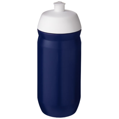 HYDROFLEX™ 500 ML SQUEEZY SPORTS BOTTLE in White & Blue