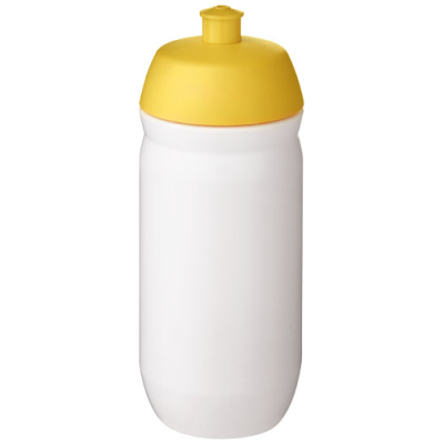 HYDROFLEX™ 500 ML SQUEEZY SPORTS BOTTLE in Yellow & White