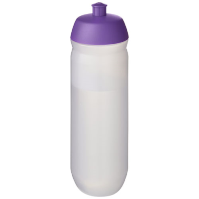 HYDROFLEX™ CLEAR TRANSPARENT 750 ML SQUEEZY SPORTS BOTTLE in Purple & Frosted Clear Transparent