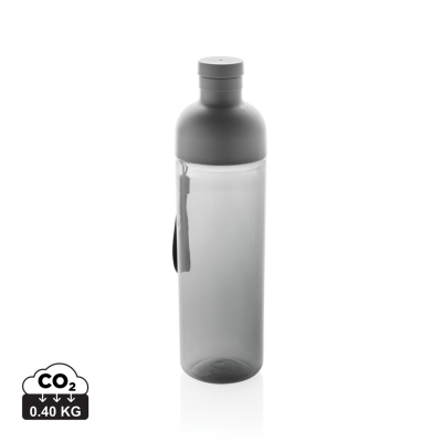 IMPACT RCS RECYCLED PET LEAKPROOF WATER BOTTLE 600ML in Black