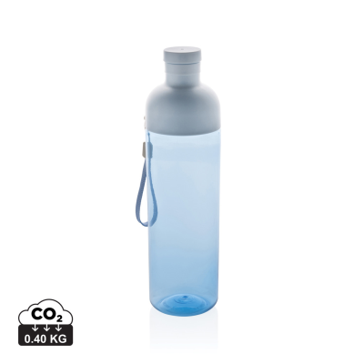 IMPACT RCS RECYCLED PET LEAKPROOF WATER BOTTLE 600ML in Blue