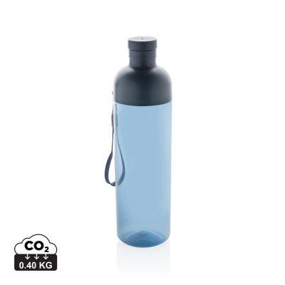 IMPACT RCS RECYCLED PET LEAKPROOF WATER BOTTLE 600ML in Navy