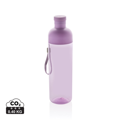 IMPACT RCS RECYCLED PET LEAKPROOF WATER BOTTLE 600ML in Purple