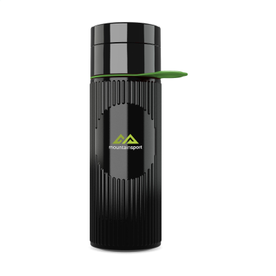 JOIN THE PIPE ATLANTIS RING BOTTLE BLACK 500 ML in Black & Darkgreen