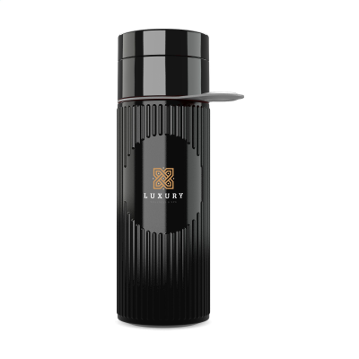 JOIN THE PIPE ATLANTIS RING BOTTLE BLACK 500 ML in Black & Grey