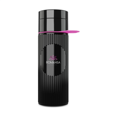 JOIN THE PIPE ATLANTIS RING BOTTLE BLACK 500 ML in Black & Pink