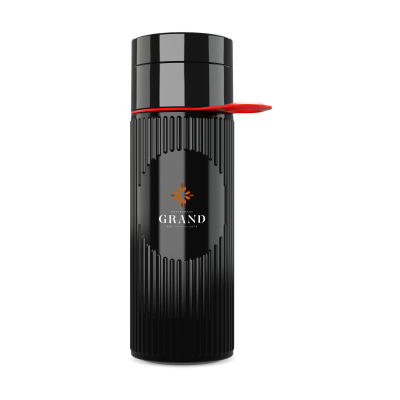 JOIN THE PIPE ATLANTIS RING BOTTLE BLACK 500 ML in Black & Red