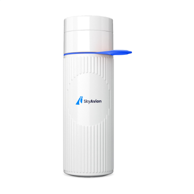 JOIN THE PIPE ATLANTIS RING BOTTLE WHITE 500 ML in White & Blue