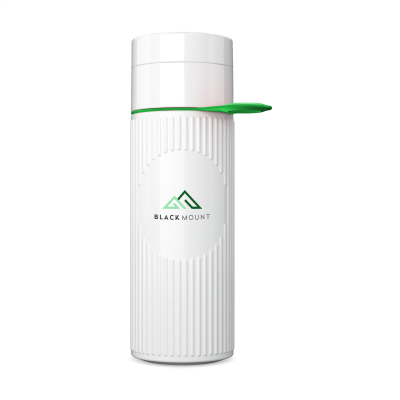 JOIN THE PIPE ATLANTIS RING BOTTLE WHITE 500 ML in White & Green