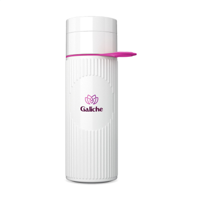 JOIN THE PIPE ATLANTIS RING BOTTLE WHITE 500 ML in White & Pink