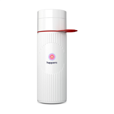 JOIN THE PIPE ATLANTIS RING BOTTLE WHITE 500 ML in White & Red