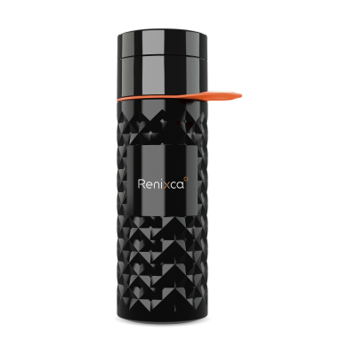 JOIN THE PIPE NAIROBI RING BOTTLE BLACK 500 ML in Black & Orange