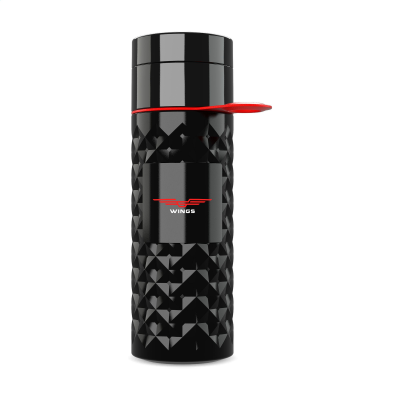 JOIN THE PIPE NAIROBI RING BOTTLE BLACK 500 ML in Black & Red