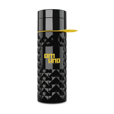 JOIN THE PIPE NAIROBI RING BOTTLE BLACK 500 ML in Black & Yellow