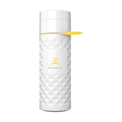 JOIN THE PIPE NAIROBI RING BOTTLE WHITE 500 ML in White & Yellow