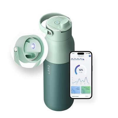 LARQ BOTTLE PUREVIS™ 2 in Eucalyptus Green