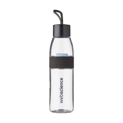 MEPAL WATER BOTTLE ELLIPSE 500 ML DRINK BOTTLE in Nordic Black