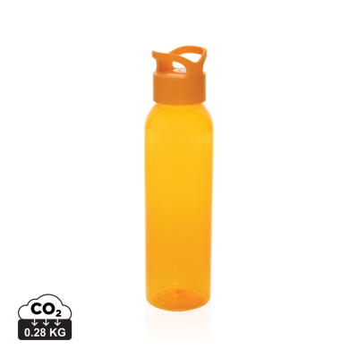 OASIS RCS RECYCLED PET WATER BOTTLE 650ML in Orange